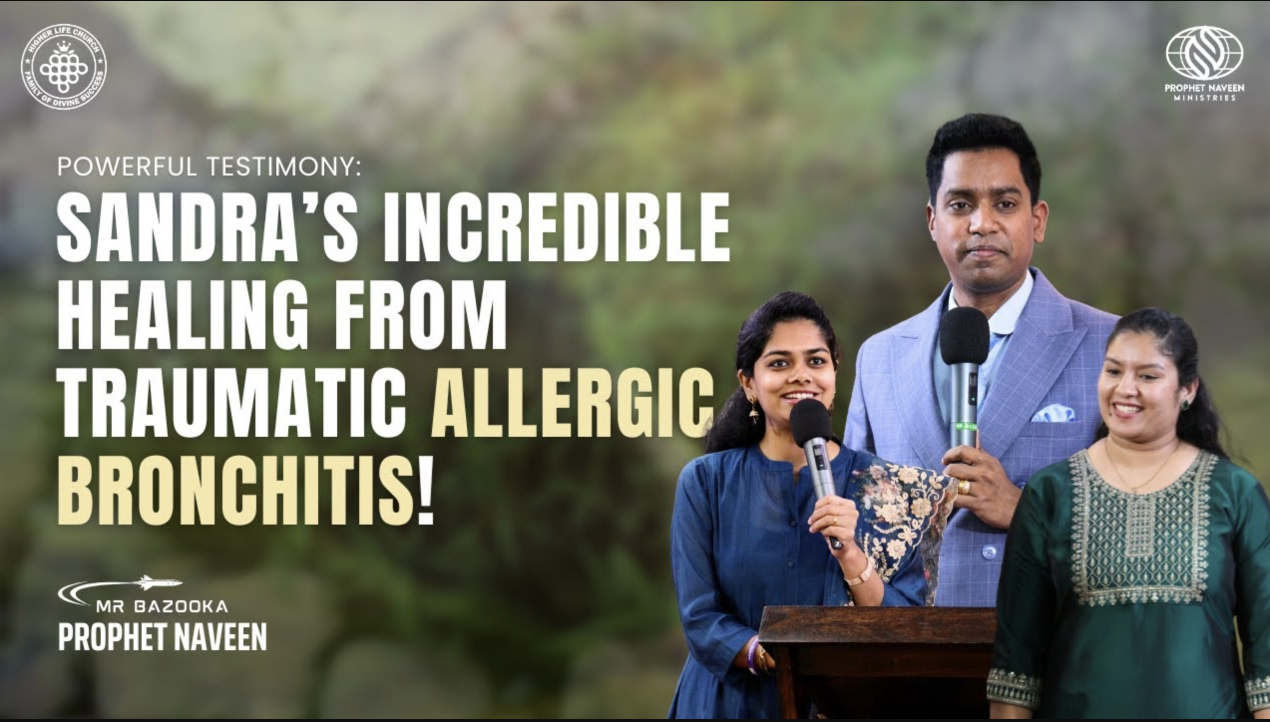 Sandra's Incredible Healing from Traumatic Allergic Bronchitis