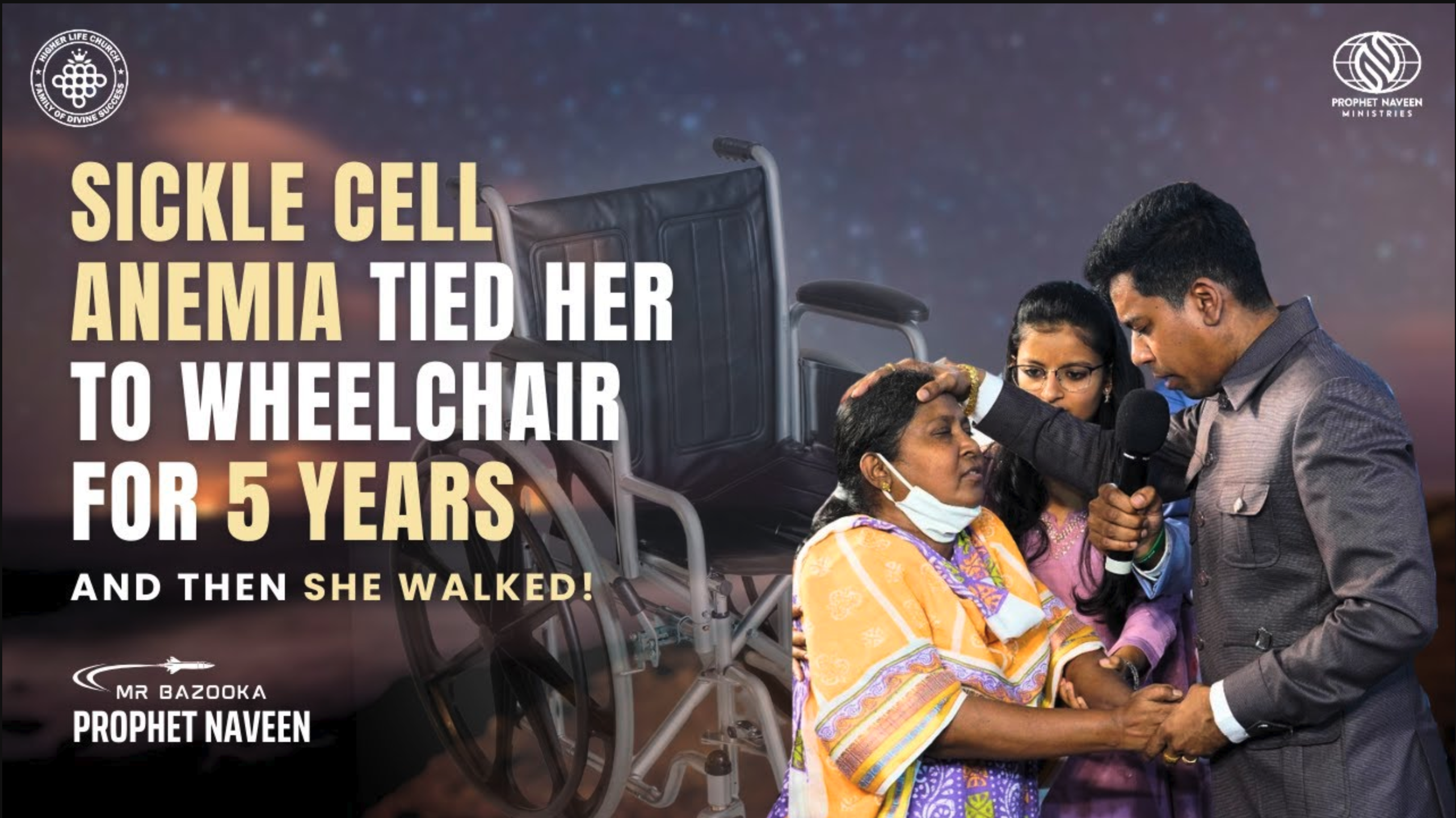 Sickle Cell Anemia Tied Her to Wheelchair for 5 Years and Then She Walked!