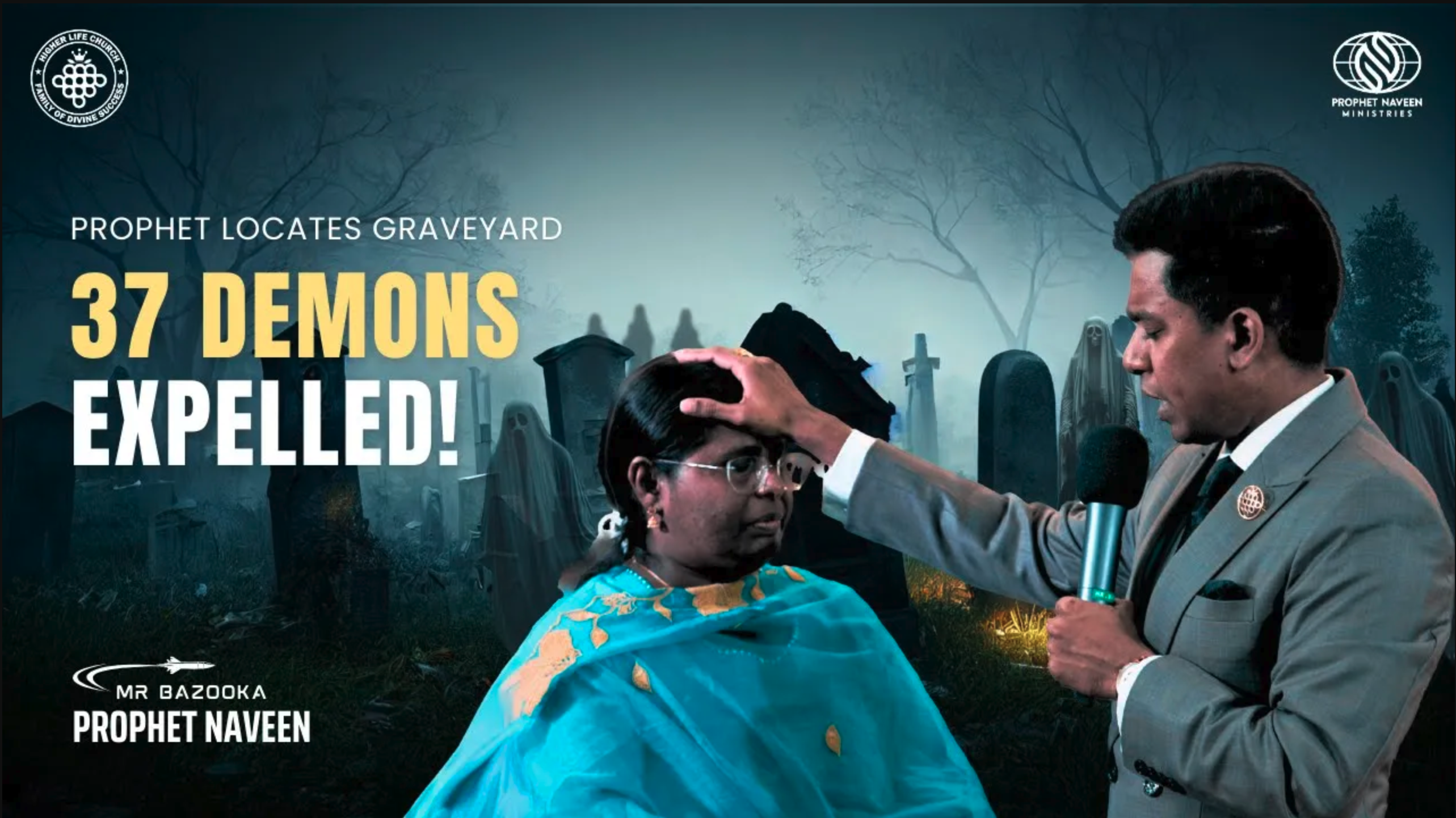 Prophet Locates Graveyard. 37 Demons Expelled!